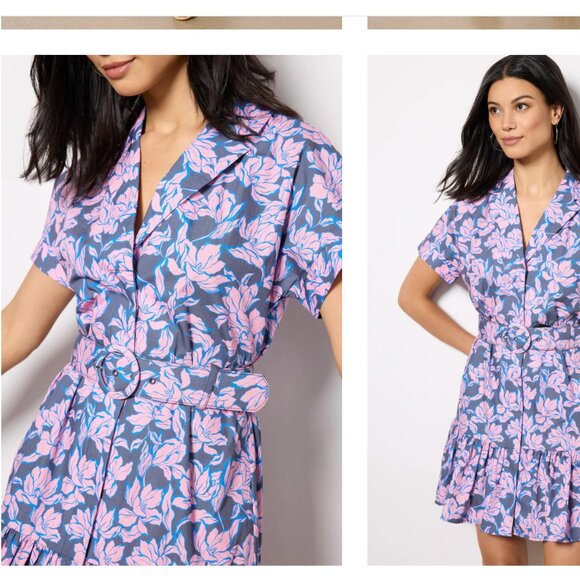 Hutch Peach Mini Dress from Evereve Size XS NWOT - Picture 5 of 6